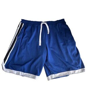Athletic Works Mens Blue Mesh Basketball Shorts XL